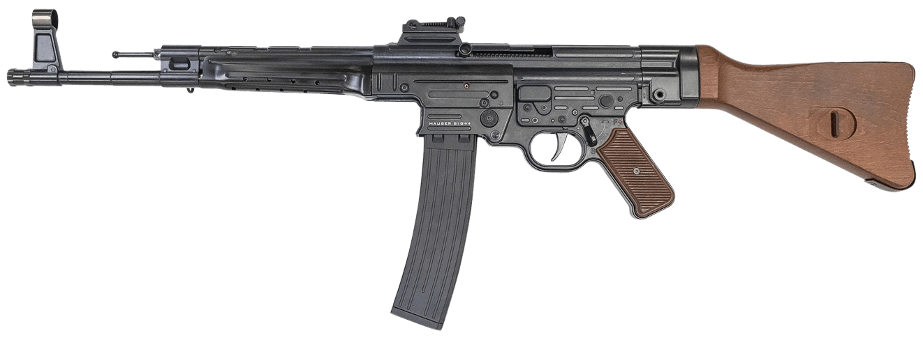 Mauser Rimfire 4440011CA STG-44 *CA Compliant Full Size 22 LR 10+1 16.50" Black Barrel & Receiver Natural Wood Fixed Stock