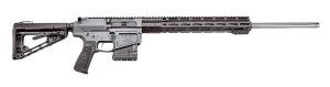 Wilson Combat SS65CF20BLACK Super Sniper 6.5 Creedmoor 20" 10+1 Fluted Match Grade Barrel Black Hard Coat Anodized Rec Black Wilson/Rogers Super Stoc BCM Starburst Gunfighter Grip TTU M2 Trigger Right Hand