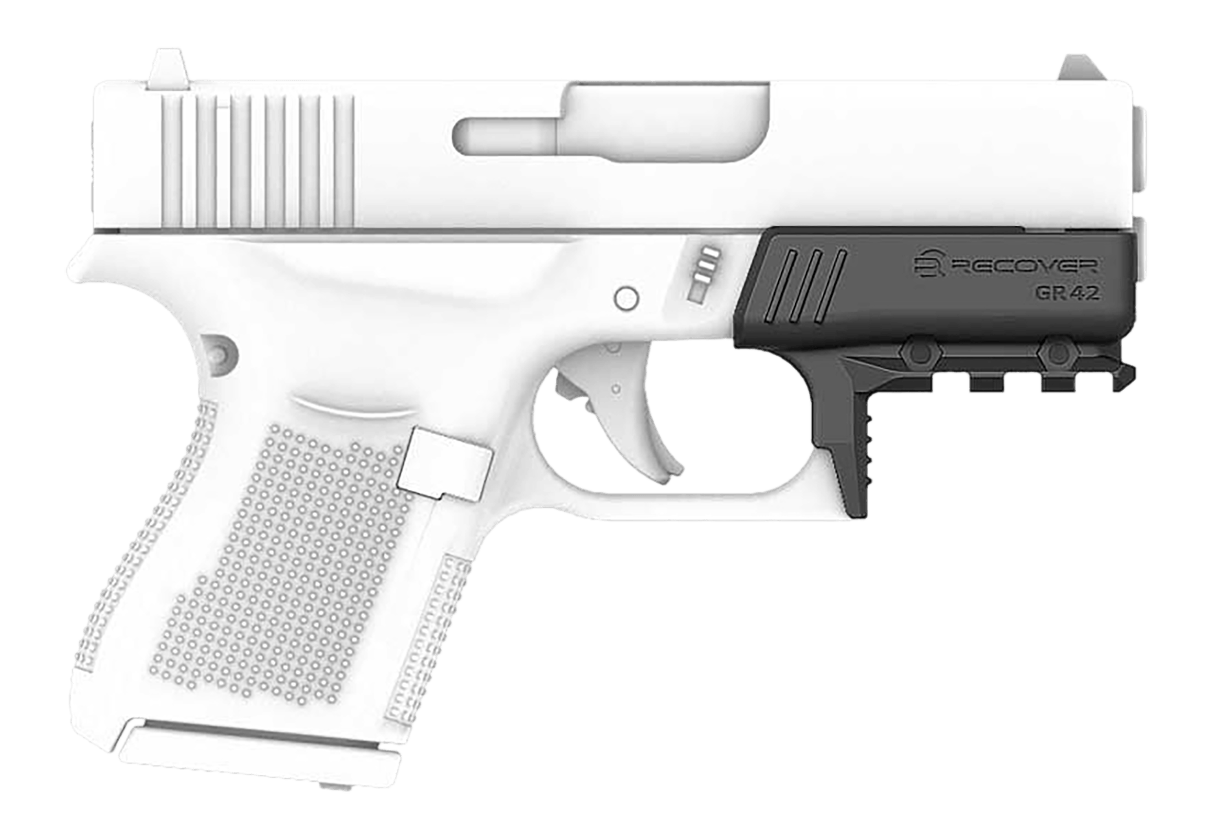 Recover Tactical GR4201 Rail Adapter for Glock 42 Black