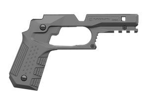 Recover Tactical CC3C04 Grip & Rail System Gray Polymer Picatinny for Compact 1911