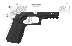 Recover Tactical CC3H01 Grip & Rail System Black Polymer Picatinny for Standard Frame 1911