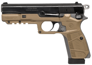 Recover Tactical HPC02 Grip & Rail System Tan Polymer Picatinny for Browning Hi-Power