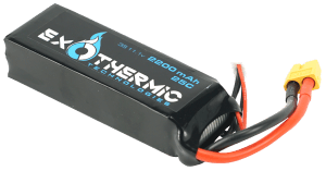 Exothermic Technologies BATTERY2200 Spare Battery Black 11.1 Volts Lithium Polymer 2200 mAh