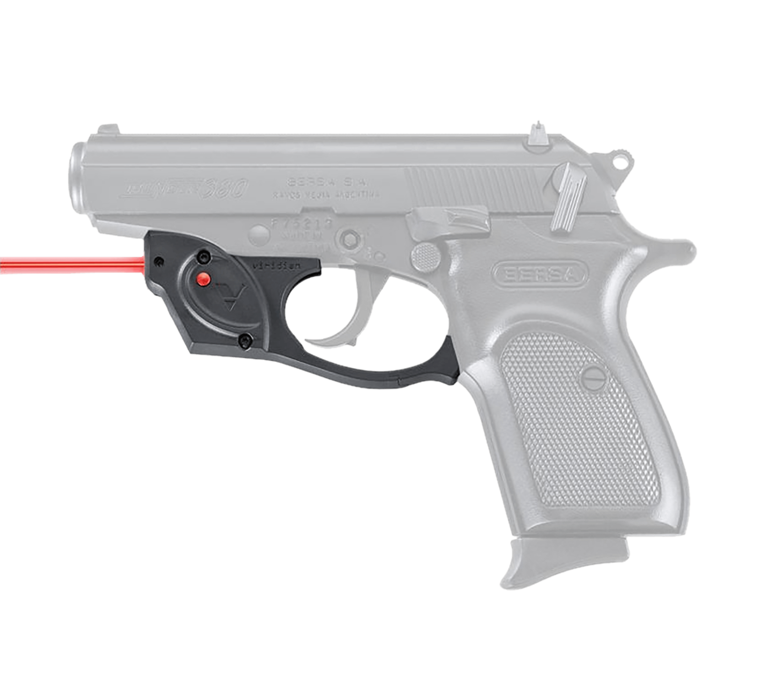 Viridian 9120006 Red Laser Sight for Bersa Thunder 380 E-Series Black