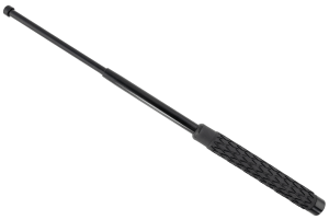 Uzi Accessories IMPEXP21 Civilian Protection Issue  21" Expandable Black HRC 15/16 Steel Black Textured Includes Sheath
