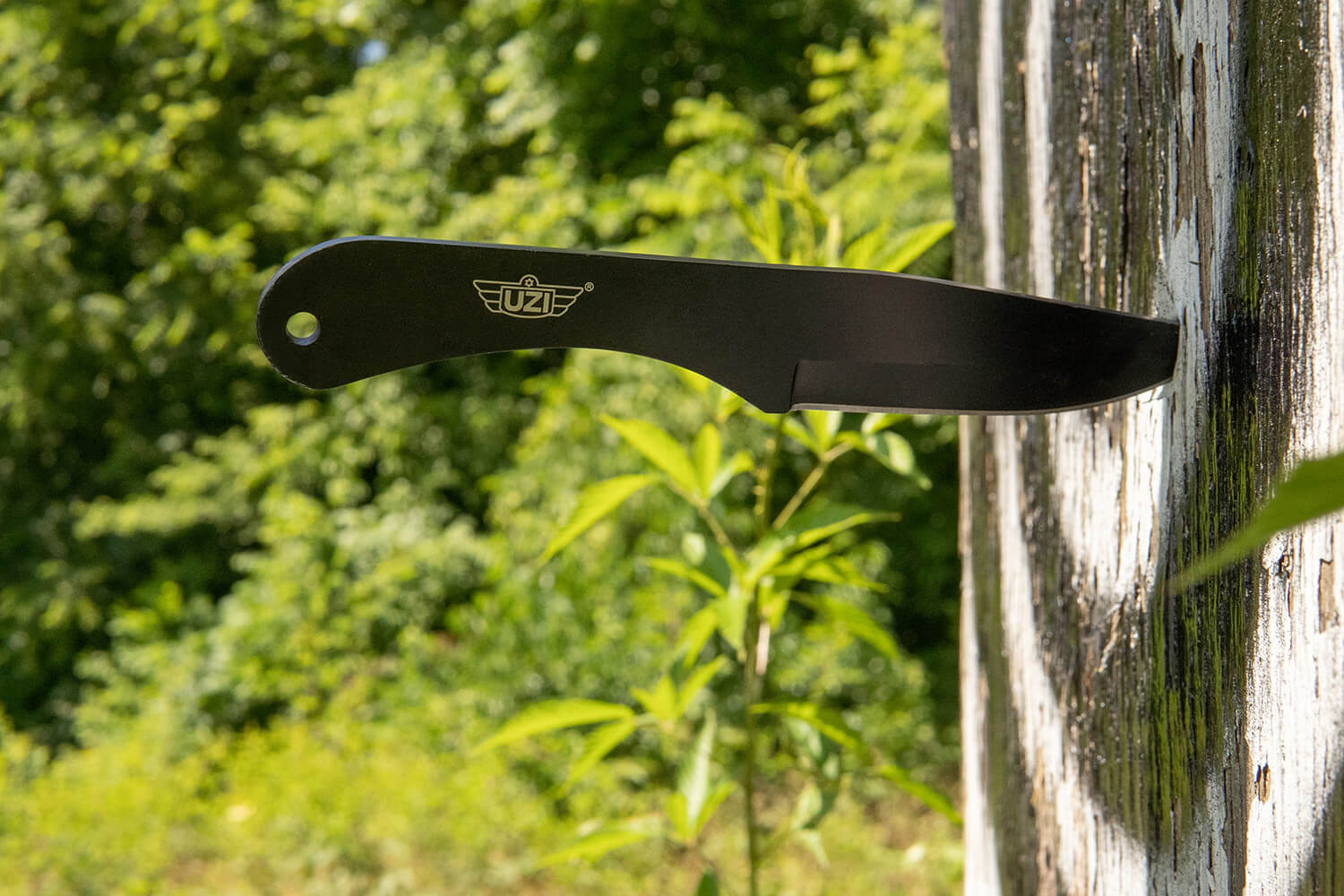 Uzi Accessories UZKTRW004 Throwing Knives IV Three 8.25" Plain Black Stainless Steel - Image 3