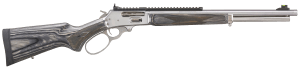 Marlin 70478 1895 Big Loop Full Size 45-70 Gov 6+1 19" Polished Stainless Steel Threaded Barrel Polished Stainless Stainless Steel Receiver Fixed Gray Laminate Stock
