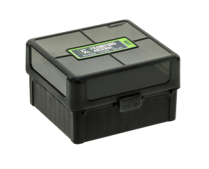 Frankford Arsenal 1083799 Hinge-Top Ammo Box 300 Win Mag 204 Cal 223 Cal Black High Density Polymer 100rd