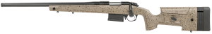 Bergara Rifles B14S351LC B-14 HMR 308 Win 5+1 20" Graphite Black Cerakote #6 Contour Threaded Barrel Graphite Black Cerakote Drilled & Tapped Steel Receiver Black/Brown Speckled Adj HMR Mini-Chassis Synthetic Stock Left Hand