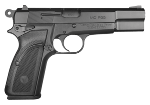 EAA GIRSAN 390450 MC P35 9mm Luger 15+1 4.87" Black Steel Barrel Black Serrated Steel Slide Matte Black Steel Frame Black Checkered Polymer Grip Ambidextrous
