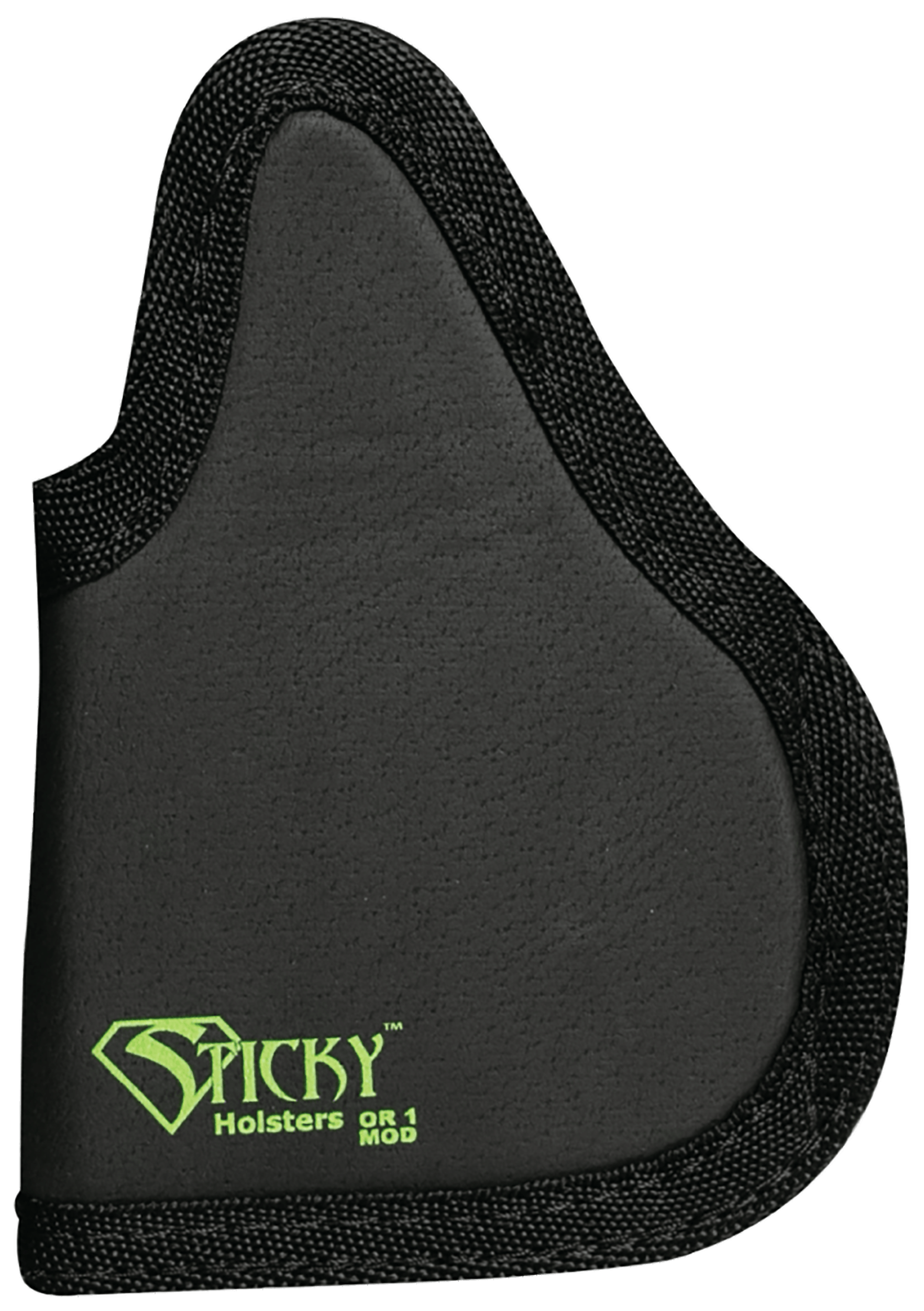 Sticky Holsters OR1MOD OR-1 Modified Black/Green Latex Free Rubber Fits Sig P938/Kimber Micro 9 Ambidextrous