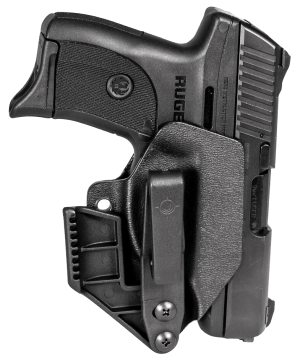 Mission First Tactical H2RUEC9AIWBM Minimalist Holster IWB Black Polymer Belt Clip Fits Ruger EC9/EC9s/LC9/LC9s Ambidextrous
