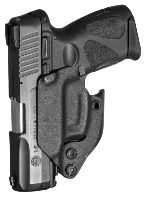 Mission First Tactical H2TG2AIWBM Minimalist Holster IWB Black Polymer Belt Clip Fits Taurus PT111/G2/G2C/G2S/G3/G3C Ambidextrous