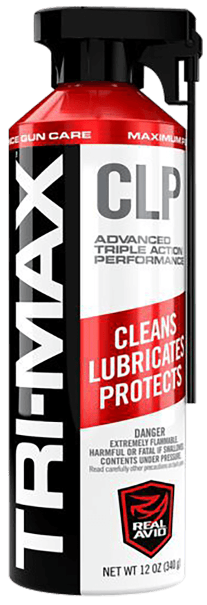 Real Avid AVCLP12A Tri-Max CLP Cleans Lubricates Protects 12 oz Aerosol