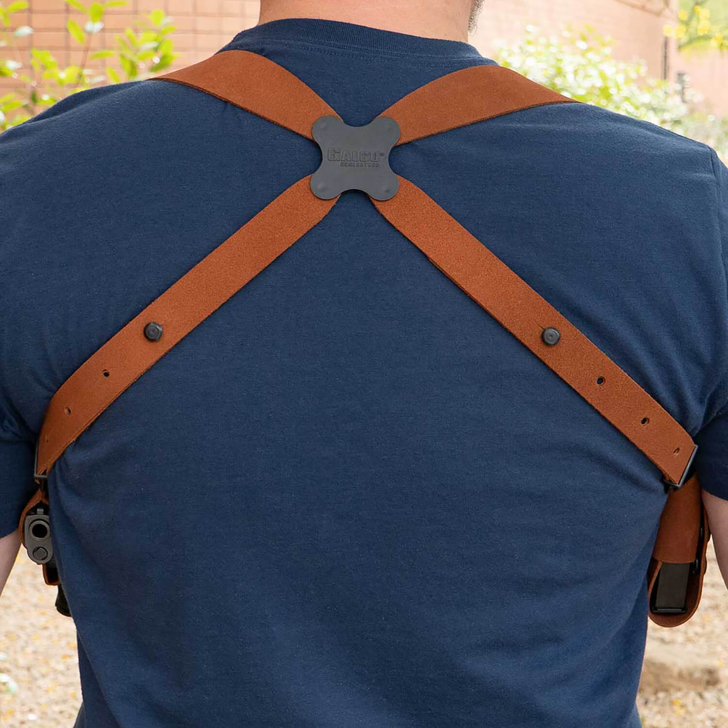 Galco CL2838R Classic Lite 2.0 Shoulder System Size Fits Chest Up To 56" Natural Leather Fits Sig P365 Fits Sig P365XL Fits Sig P365 SAS Right Hand - Image 3
