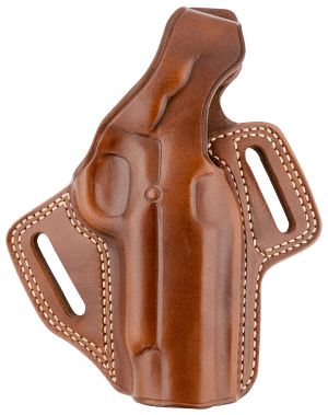 Galco FL266R Fletch OWB Tan Leather Belt Slide Fits 4-4.25" 1911 Right Hand