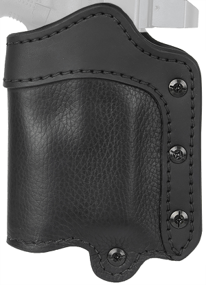 1791 Gunleather UCLB21NSBR Ultra Custom Light Bearing OWB Size 2.1 Night Sky Black Leather Belt Loop Compatible w/Glock 17/S&W M&P Shield/Springfield XD Right Hand