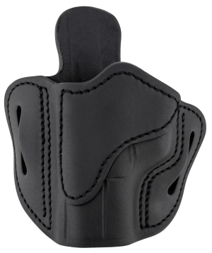 1791 Gunleather ORBH21SBLL BH2.1 Optic Ready OWB Size 2.1 Stealth Black Leather Belt Slide Compatible w/Glock 17/S&W M&P Shield/Springfield XD Left Hand