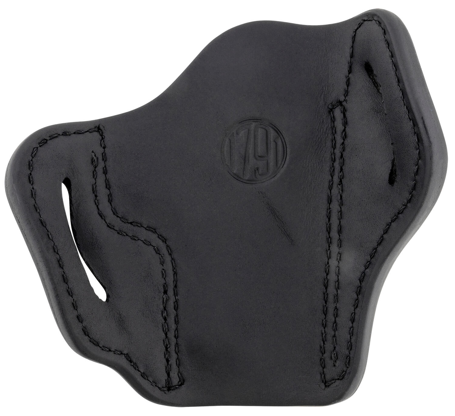 1791 Gunleather ORBH23SBLL BH2.3 Optic Ready OWB Size 2.3 Stealth Black Leather Belt Slide Compatible w/Glock 17/S&W M&P Shield Left Hand - Image 2