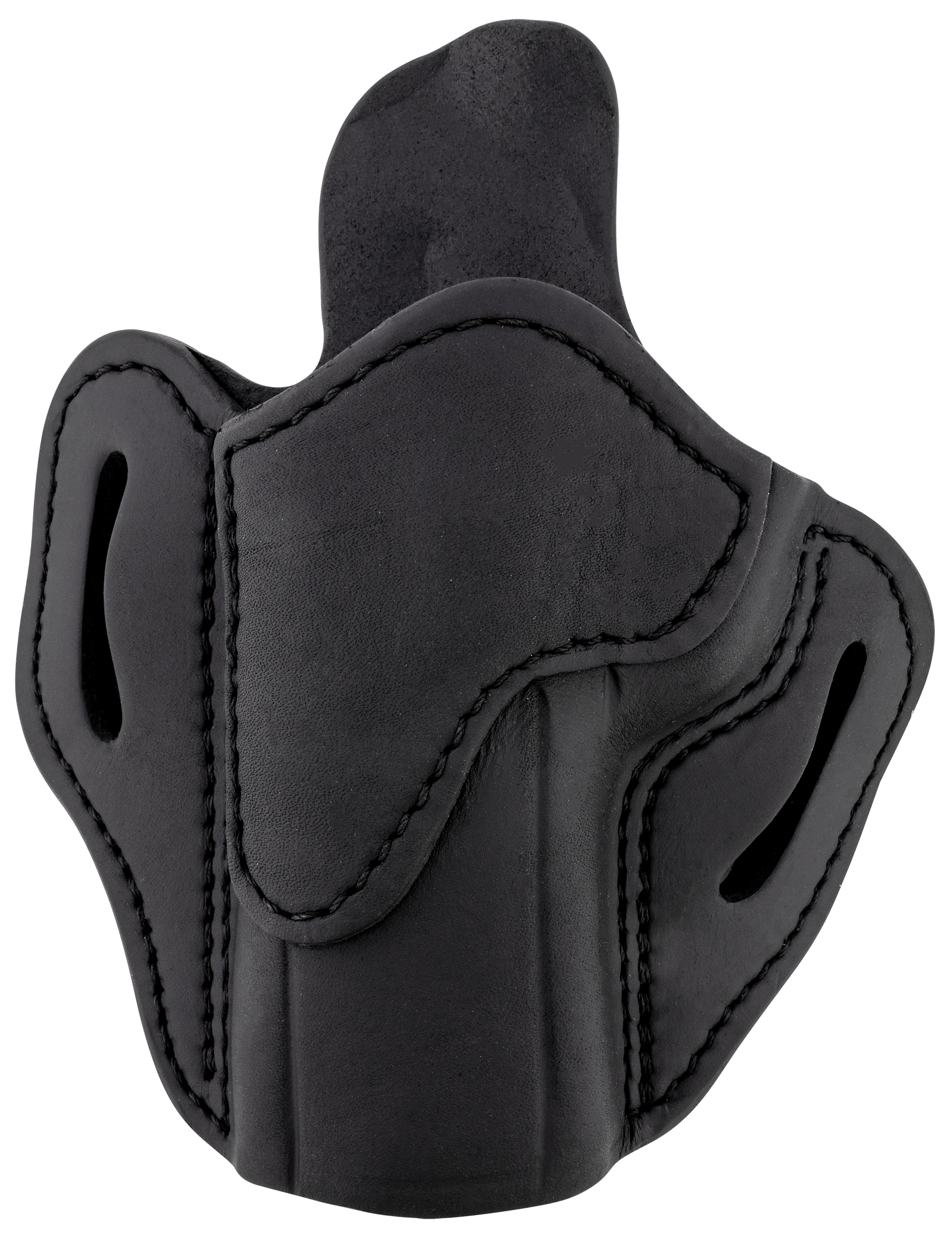 1791 Gunleather ORBH24SBLL BH2.4 Optic Ready OWB 2.4 Stealth Black Leather Belt Slide Fits Walther PPQ/Sig P320/Springfield XD-M Left Hand