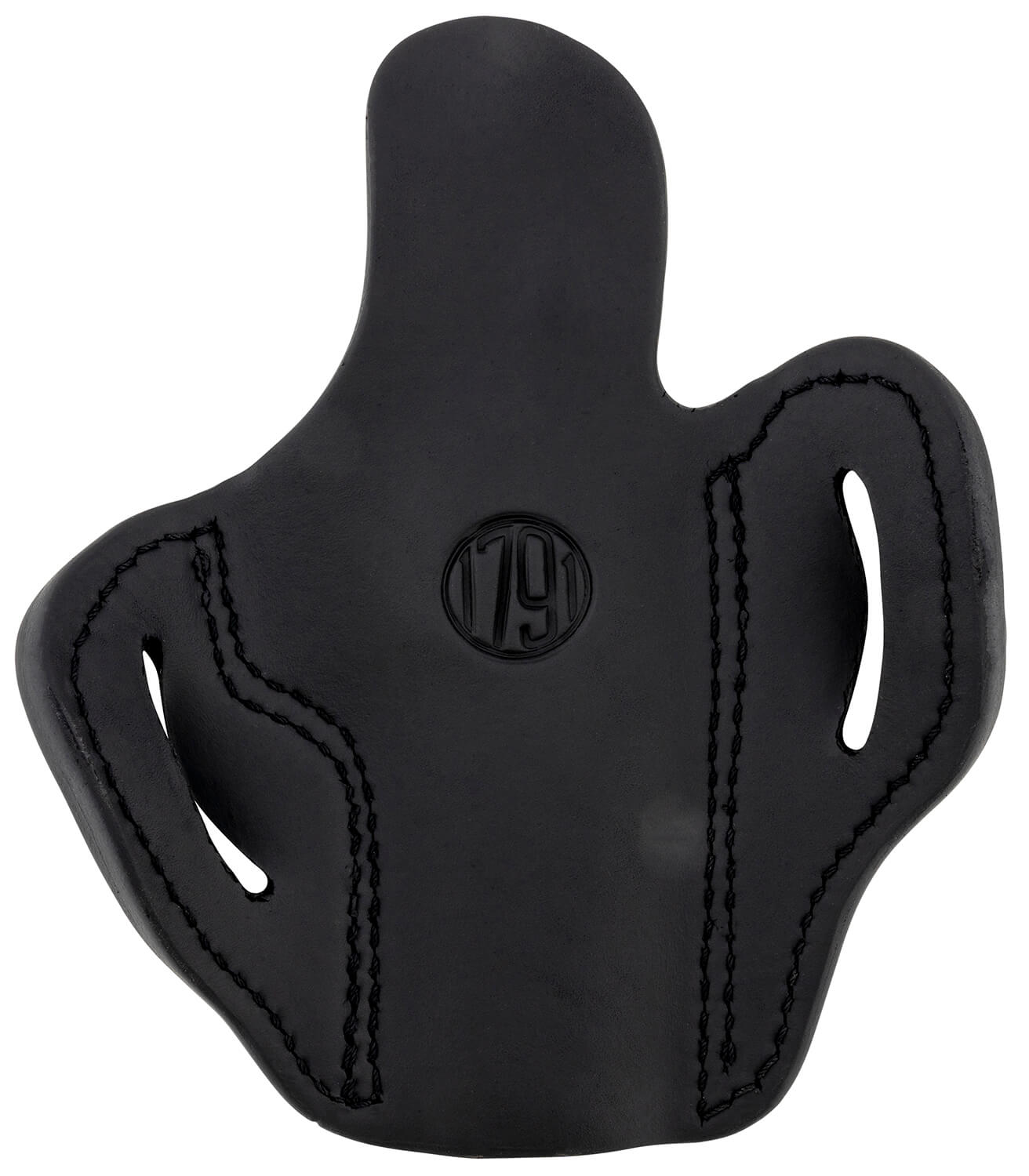 1791 Gunleather ORBH24SBLL BH2.4 Optic Ready OWB 2.4 Stealth Black Leather Belt Slide Fits Walther PPQ/Sig P320/Springfield XD-M Left Hand - Image 2
