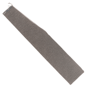 Allen 3633 Rifle Storage Pouch  Gray Polyester w/Fleece Lining  ID Label & Lockable Zipper 46.50" L x 9.50" W x 0.50" W Interior Dimensions