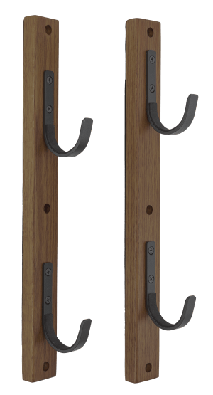 Allen 5659 Gun Collector Brown/Black Wood/Steel Holds 2 Rifle/Shotgun