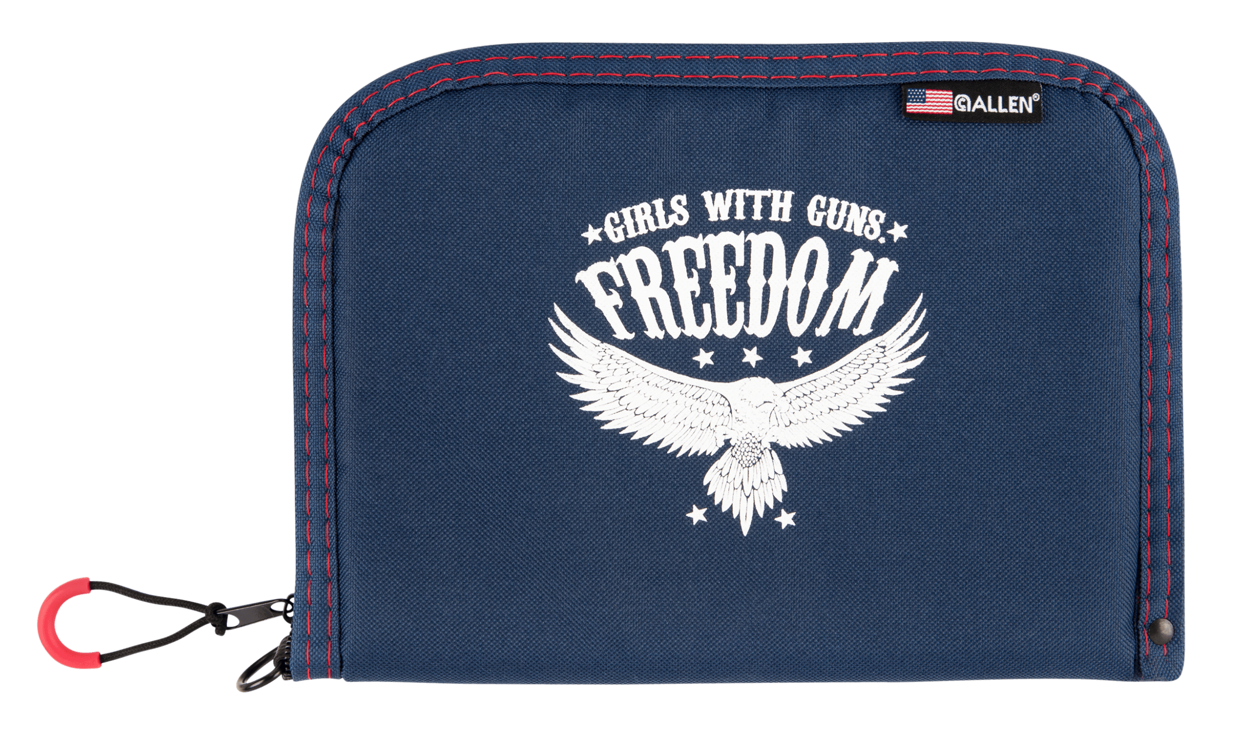 Girls With Guns 9071 Freedom Navy w/White Letters & Picture Polyester Holds Handgun