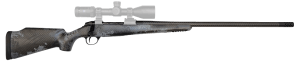 Fierce Firearms FCRG65PRC24TP Carbon Rage Full Size 6.5 PRC 3+1 24" Black C3 Carbon Fiber Barrel Tungsten Gray Cerakote Titanium Receiver Phantom Camo Fixed Fierce Tech C3 Stock Right Hand
