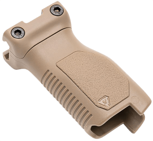 Strike Industries ARCMAGLFDE Angled Vertical Grip Long Flat Dark Earth Polymer with Cable Management Storage for M-LOK Rail