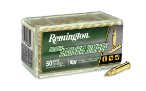 Remington Ammunition 20023 Premier Magnum Rimfire 17 HMR 17 gr Jacket Hollow Point 50rd Box/ 40 Cs
