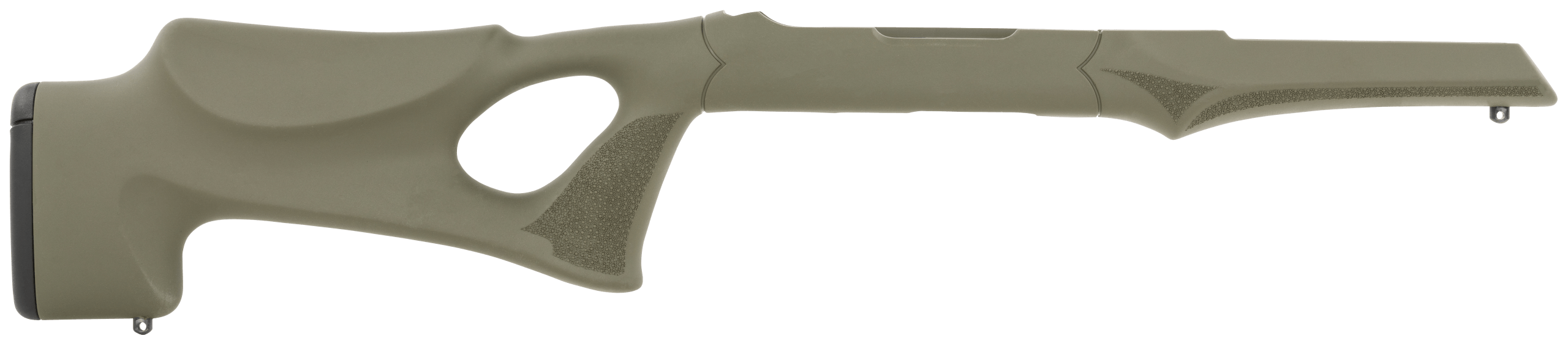 Hogue 22270 Tactical Thumbhole Stock made of Synthetic Material with OD Green Overmolded Rubber Finish for Ruger 10/22 (.920"D Barrel) Right Hand