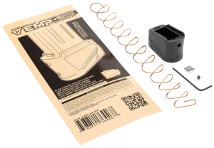 Strike Industries EMPHKVP9 Enhanced Magazine Plate Extended +5rd 9mm Luger Black Polymer for H&K VP9