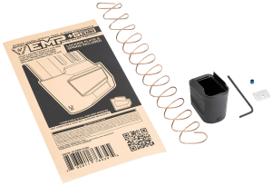 Strike Industries EMPP320 Enhanced Magazine Plate Enhanced Magazine Plate Extended +5rd 9mm Luger Black Polymer for Sig P320