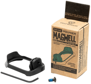 Strike Industries G5MAGWELL19 Flared Magwell 9mm Luger/40 S&W Compatible w/Glock 19/23 Gen5 Black Polymer