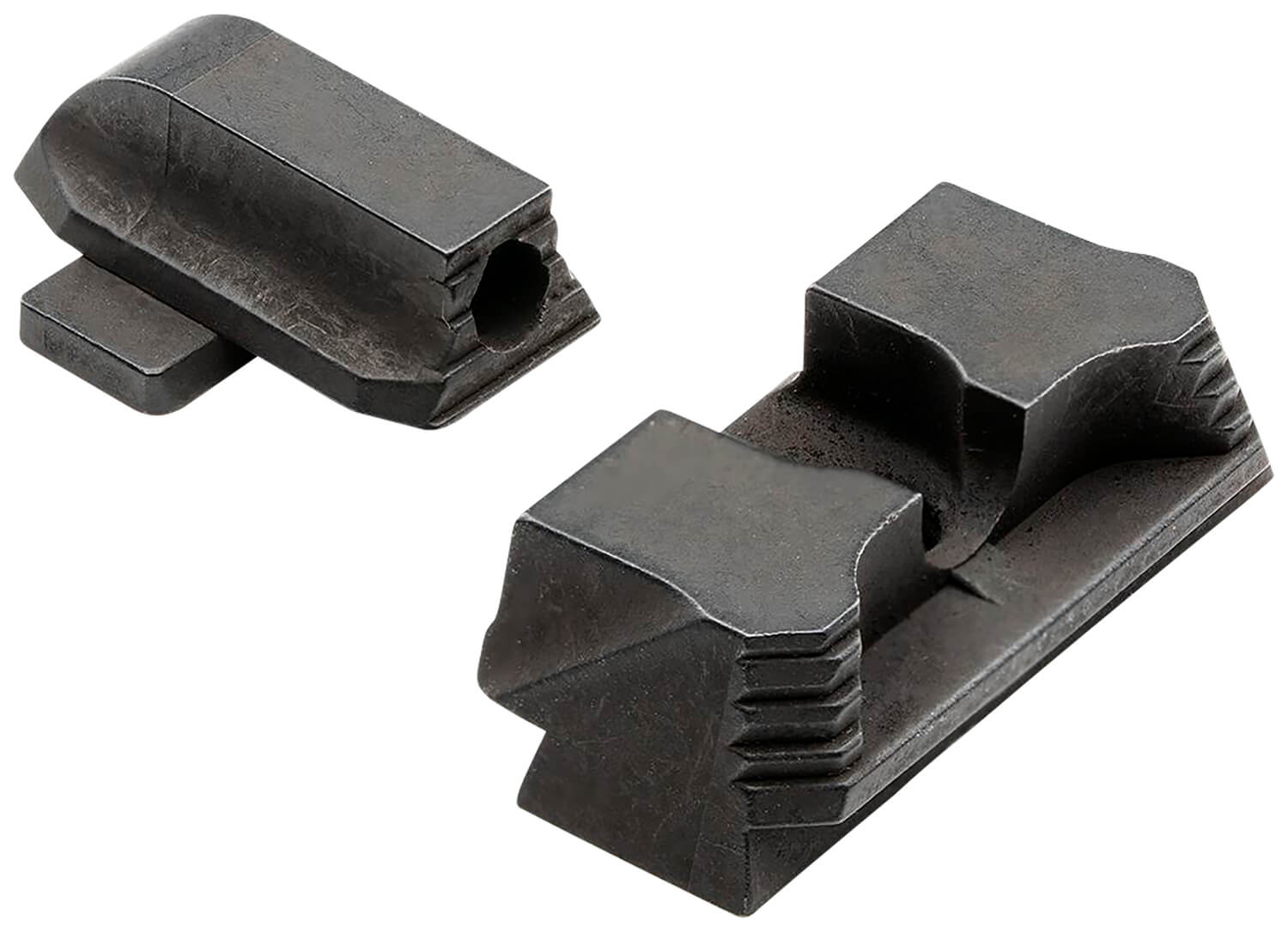Strike Industries P320SIGHTSSTN Strike Iron Sights-Standard Height Black | Black Front Sight Black Rear Sight - Image 3