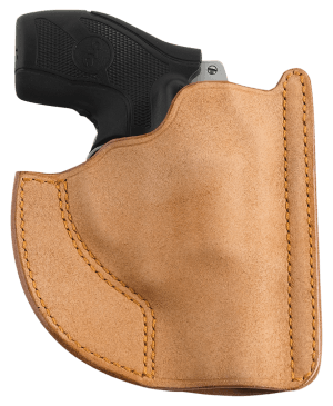 Galco PH158 Front Pocket Natural Horsehide Fits Ruger LCR/Charter Arms Undercover; Ambidextrous