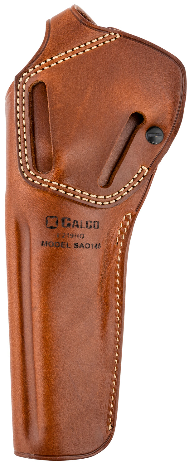 Galco SAO146 SAO Belt Tan Leather Belt Slide Fits Ruger Blackhawk Right Hand - Image 2