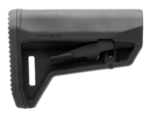 Magpul MAG1242BLK MOE SL-M Carbine Stock Black Synthetic for Mil-Spec AR-Platform