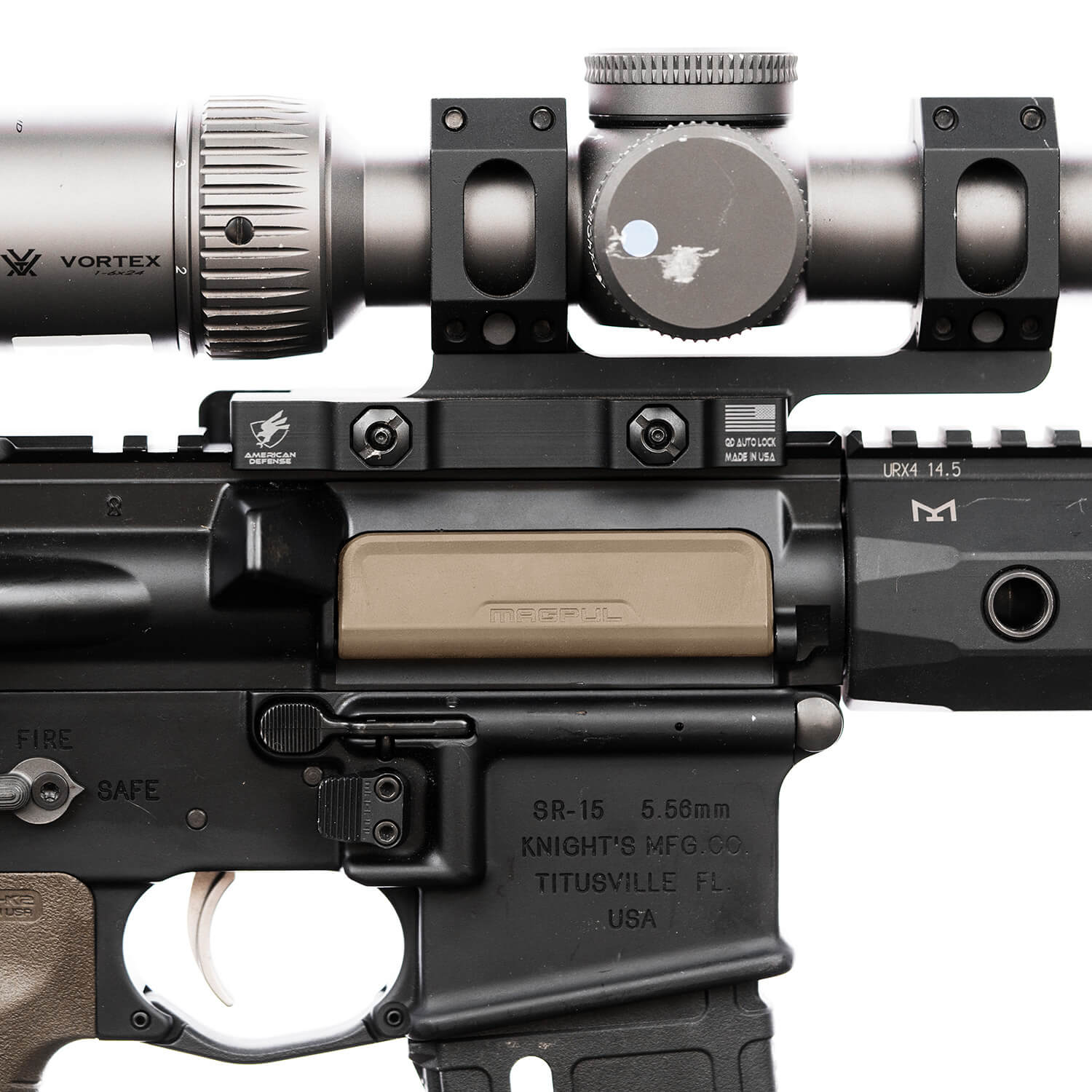 Magpul MAG1206FDE Enhanced Ejection Port Cover Flat Dark Earth Polymer for AR-15 M4 M16 - Image 3