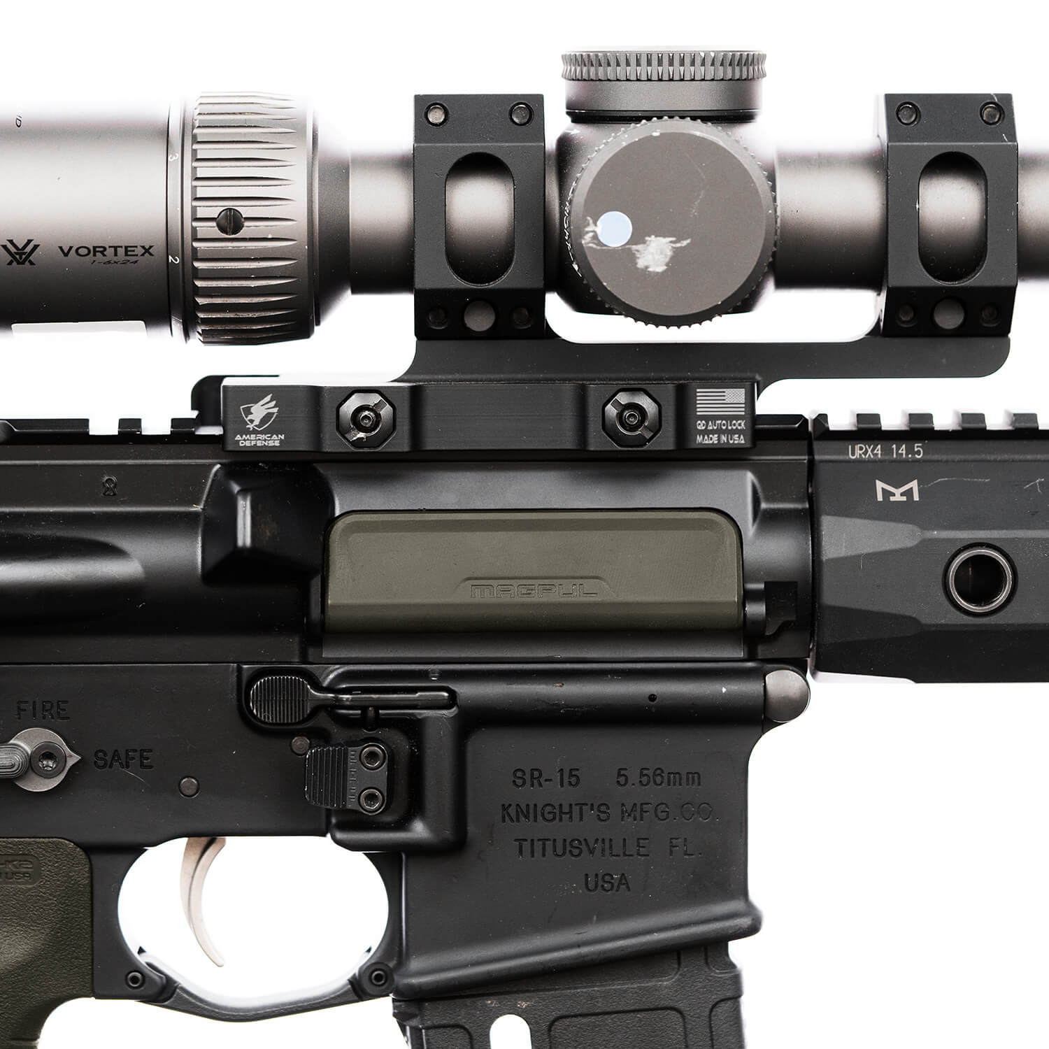 Magpul MAG1206ODG Enhanced Ejection Port Cover OD Green Polymer for AR-15 M4 M16 - Image 3