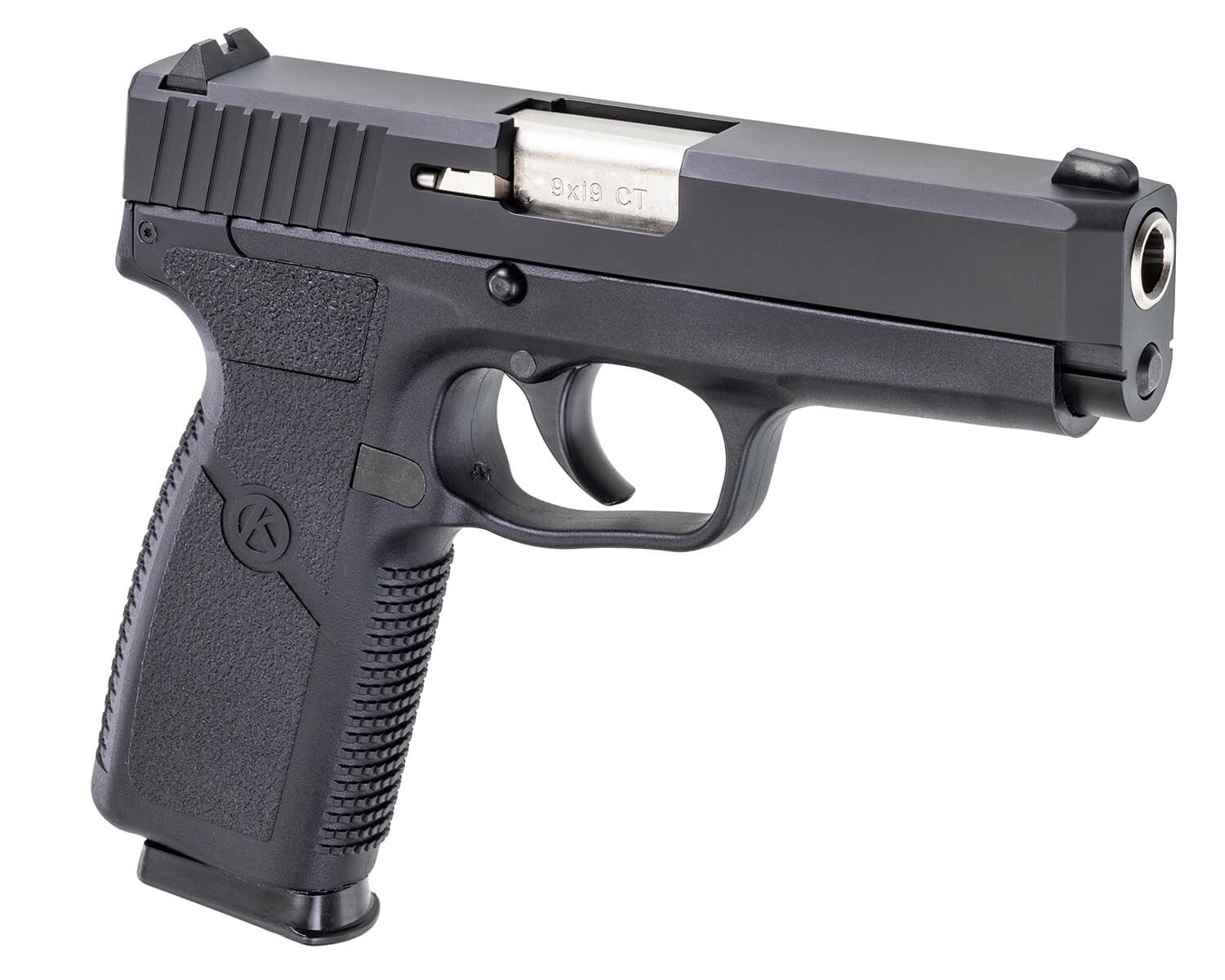 Kahr Arms CT9093CB CT9 9mm Luger 8+1 4" Barrel Black Polymer Frame Serrated Matte Black Stainless Steel Slide & Texture Polymer Grip - Image 3