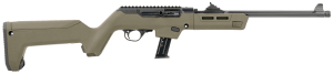 Ruger 19131 PC Carbine Takedown Sports South Exclusive 9mm Luger 17+1 16.10" Threaded/Fluted Barrel  Type III Hard Coat Anodized Aluminum Alloy Receiver  OD Green Magpul PC Backpacker Stock  Optics Ready