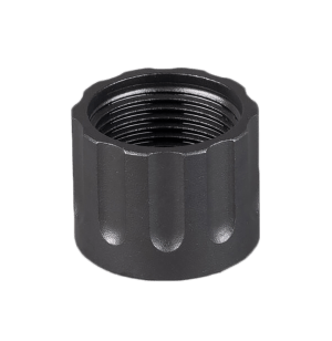 SilencerCo AC6 Delta Thread Protector Stainless Steel Black Oxide 1/2"-28 tpi