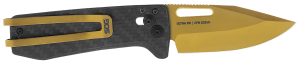 S.O.G SOG12630257 Ultra XR 2.80ā³ Folding Clip Point Plain Gold TiNi Cryo S35NV Steel Blade/Black Textured Carbon Fiber Handle Includes Pocket Clip S.O.G SOG12630257 Ultra XR 2.80ā³ Folding Clip Point Plain Gold TiNi Cryo S35NV Steel Blade/Black Textured Carbon Fiber Handle Includes Pocket Clip