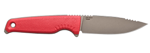 S.O.G SOG17790257 Altair FX 3.40" Fixed Clip Point Plain Satin TiCN Cryo CPM 154 SS Blade Canyon Red GRN Handle Includes Sheath