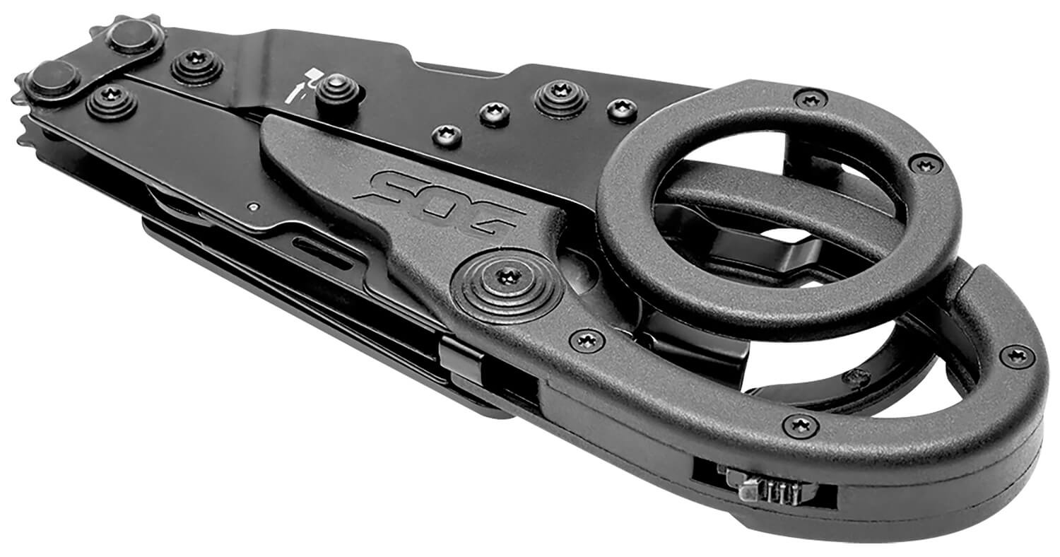 S.O.G SOG231250143 ParaShears Black 3Cr13MoV SS Plain Blade Features 11 Tools - Image 3