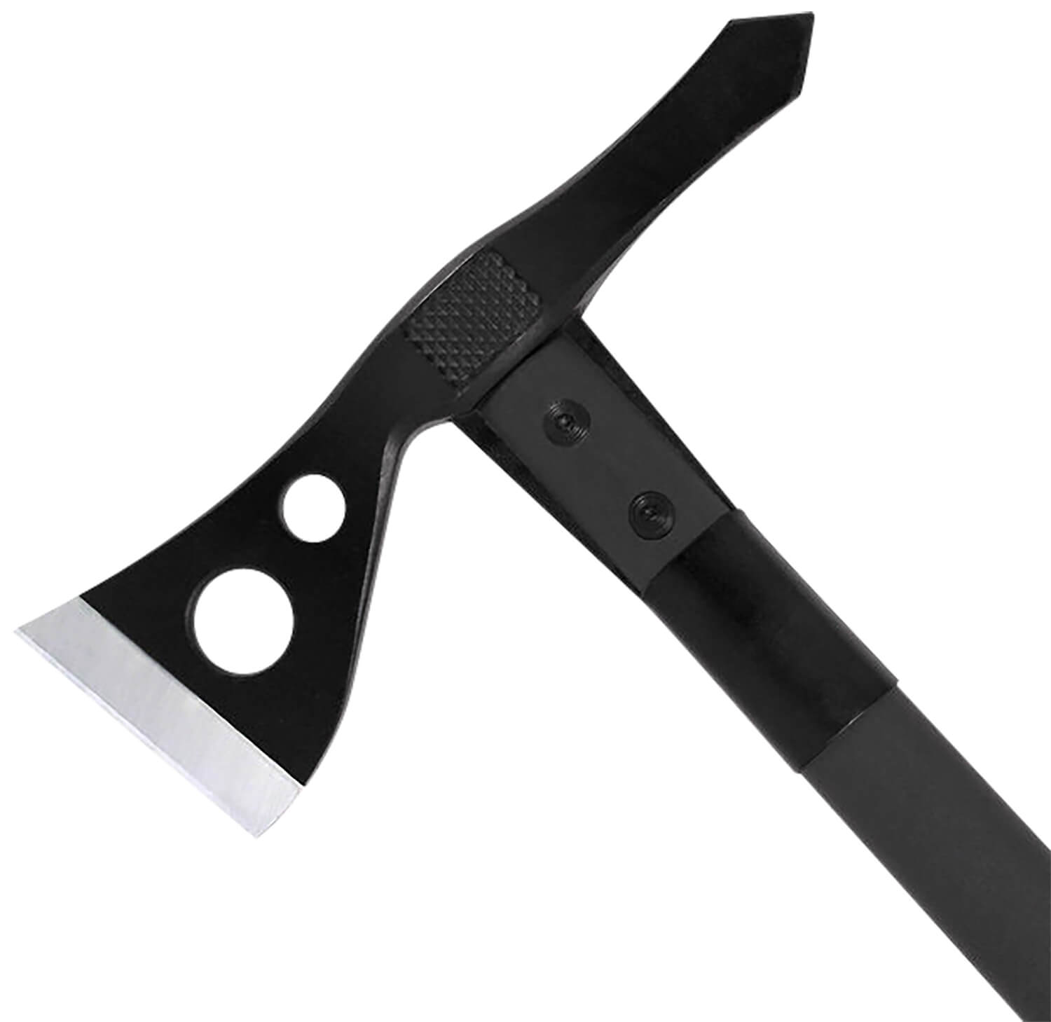 S.O.G SOGF01TNCP Tactical 2.75 Blade 420HC SS Blade Black Side Hammer Checkering GRN Handle 15.75" Long Tomahawk" - Image 2