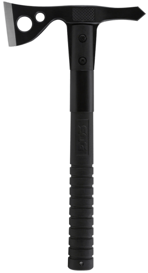 S.O.G SOGF06TNCP FastHawk 2" Blade 420HC SS Blade Black Side Hammer Checkering w/"SOG" GRN Handle 12.50" Long Tomahawk