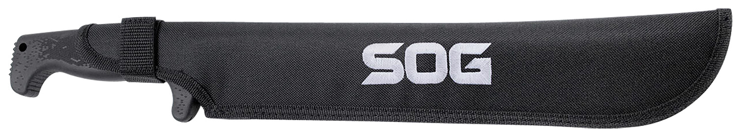 S.O.G SOGMC01N SOGfari 13" Black Powder Coated 3Cr13MoV SS Blade Black Kraton Handle 19" Long Includes Sheath - Image 3
